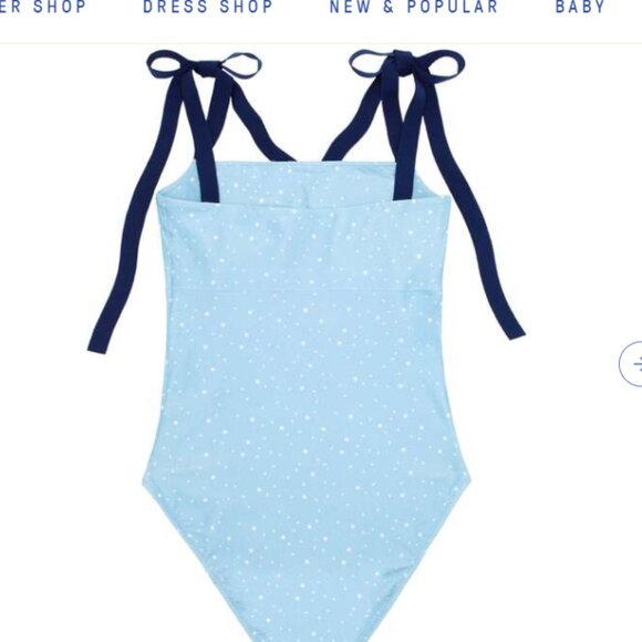 Minnow women's atlantic star tie knot one piece swimsuit small - Picture 6 of 12